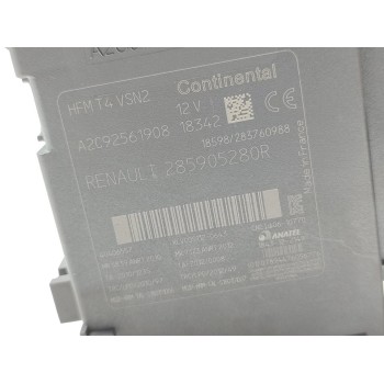 Recambio de conmutador de arranque para renault captur life referencia OEM IAM 285905280R  