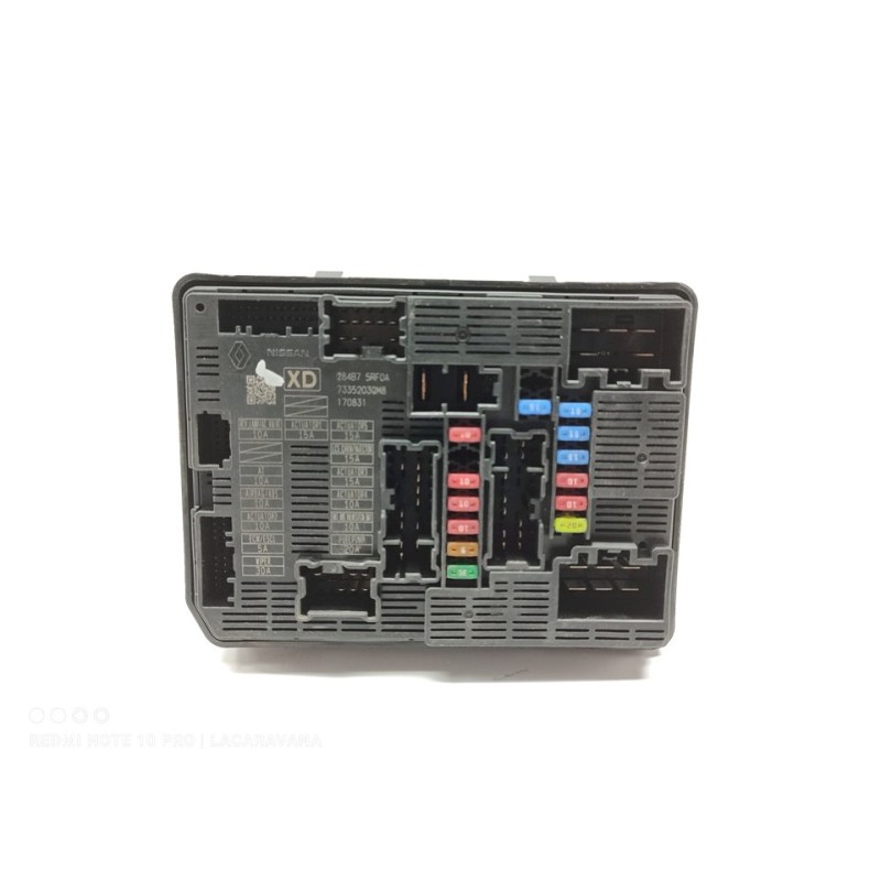 Recambio de caja reles / fusibles para nissan micra v (k14) acenta referencia OEM IAM 284B75RF0A  