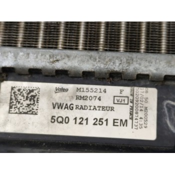 Recambio de radiador agua para seat leon (5f1) style referencia OEM IAM 5Q0121251EM  