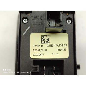 Recambio de mando elevalunas delantero izquierdo para ford ka+ white edition referencia OEM IAM G1B514A132CA  