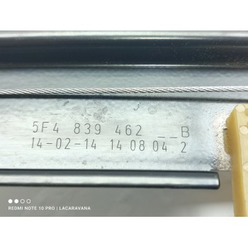 Recambio de elevalunas trasero derecho para seat leon (5f1) style referencia OEM IAM 5F4839461C  