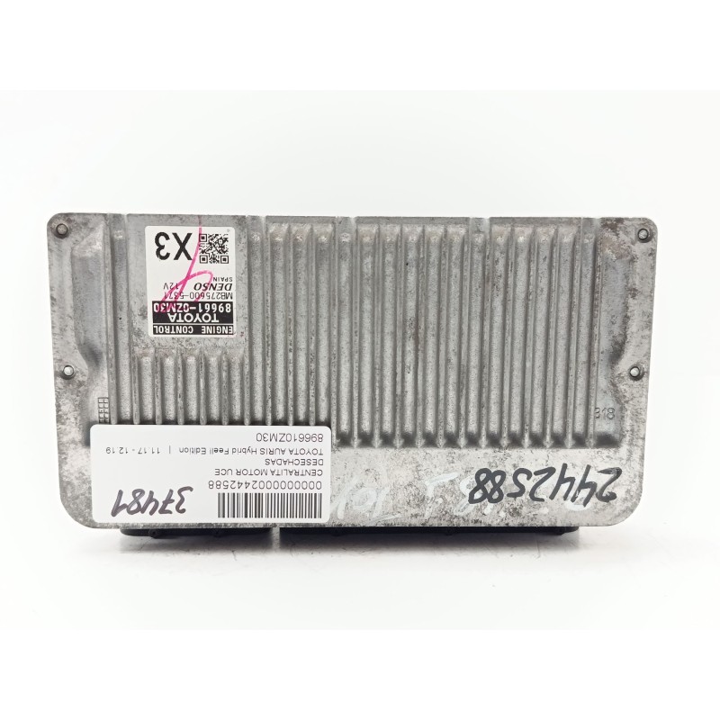 Recambio de centralita motor uce para toyota auris hybrid feel! edition referencia OEM IAM 896610ZM30  