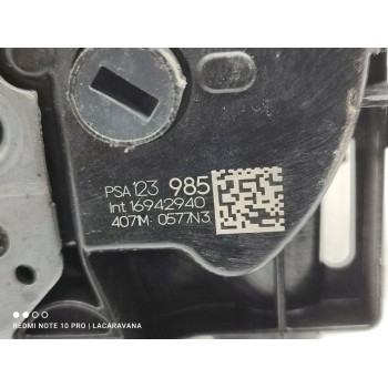 Recambio de cerradura puerta trasera izquierda para citroën c3 feel pack referencia OEM IAM 123985  