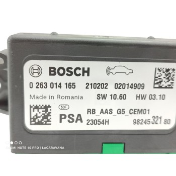 Recambio de modulo electronico para citroën c3 feel pack referencia OEM IAM 0263014165  