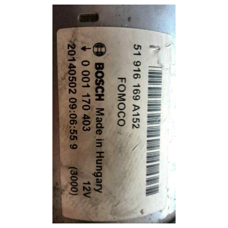 Recambio de motor arranque para ford ka (ccu) urban referencia OEM IAM 0001170403  