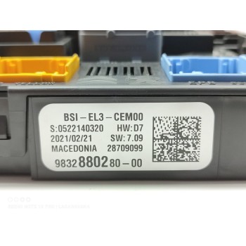 Recambio de modulo electronico para citroën c3 feel pack referencia OEM IAM 9832880280  