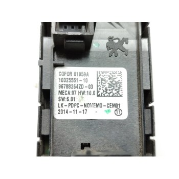 Recambio de mando elevalunas delantero izquierdo para peugeot 308 access referencia OEM IAM 96788264ZD  