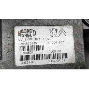 Recambio de caja cambios para citroën c4 picasso avatar referencia OEM IAM 20DS41  