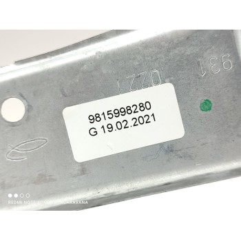 Recambio de elevalunas trasero derecho para citroën c3 feel pack referencia OEM IAM 9815998280  
