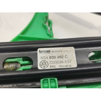 Recambio de elevalunas trasero derecho para volkswagen golf vii lim. (bq1) advance referencia OEM IAM 5G4839462C  