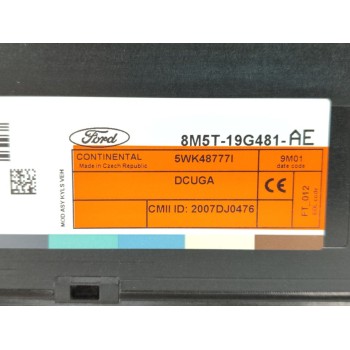 Recambio de modulo electronico para ford kuga (cbv) titanium referencia OEM IAM 8M5T19G481AE  