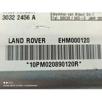 Recambio de airbag lateral delantero derecho para land rover range rover (lm) td6 hse referencia OEM IAM EHM000120  