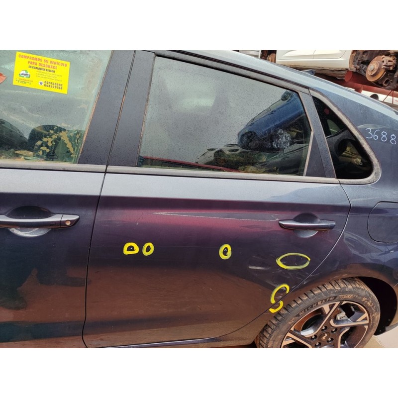 Recambio de puerta trasera izquierda para hyundai i30 (pd) style referencia OEM IAM 77003G4000  