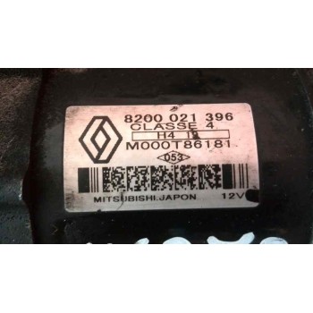Recambio de motor arranque para renault grand modus authentique referencia OEM IAM 8200021396  