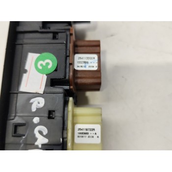 Recambio de mando elevalunas delantero izquierdo para renault captur life referencia OEM IAM 254118722R  