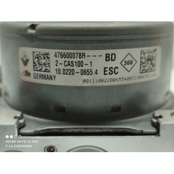 Recambio de abs para dacia lodgy laureate referencia OEM IAM 476600078R  