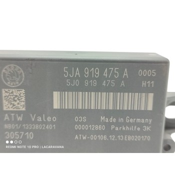 Recambio de modulo electronico para skoda rapid active referencia OEM IAM 5JA919475A  