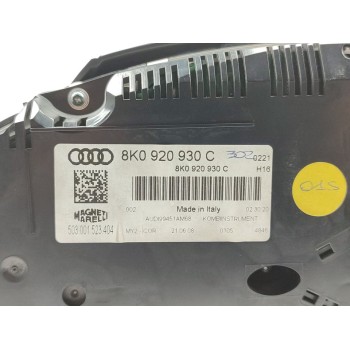 Recambio de cuadro instrumentos para audi a4 ber. (b8) básico referencia OEM IAM 8K0920930C  