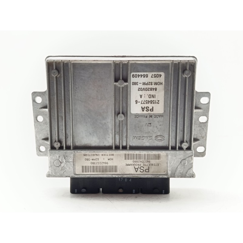 Recambio de centralita motor uce para citroën c3 1.4 exclusive referencia OEM IAM 9642222380  