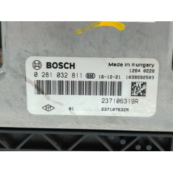 Recambio de centralita motor uce para dacia sandero stepway referencia OEM IAM 237106319R  