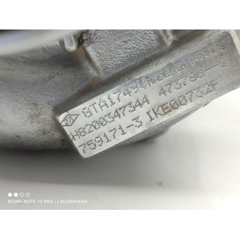 Recambio de turbocompresor para renault scenic ii exception referencia OEM IAM H8200347344  