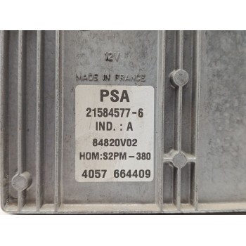 Recambio de centralita motor uce para citroën c3 1.4 exclusive referencia OEM IAM 9642222380  