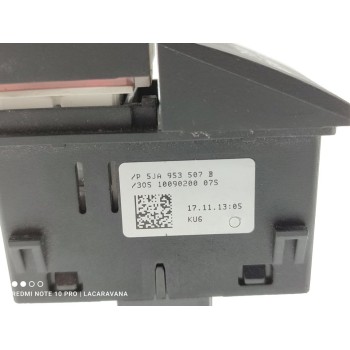 Recambio de warning para skoda rapid active referencia OEM IAM 5JA953507B  