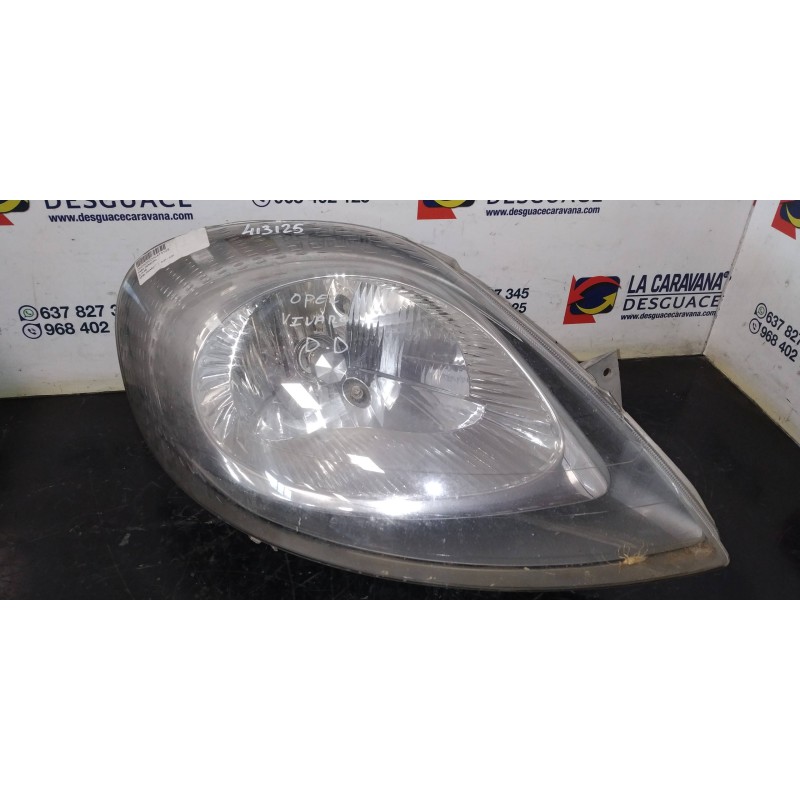 Recambio de faro derecho para opel vivaro referencia OEM IAM 7700311372  