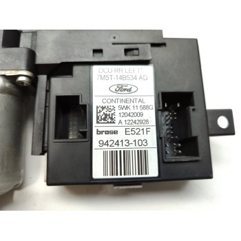Recambio de motor elevalunas trasero izquierdo para ford kuga (cbv) titanium referencia OEM IAM 7M5T14B534AD  