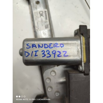 Recambio de elevalunas delantero izquierdo para dacia sandero stepway referencia OEM IAM 807211440R  