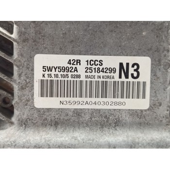 Recambio de centralita motor uce para chevrolet aveo ls referencia OEM IAM 25184299  