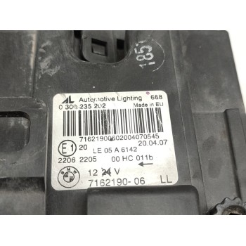 Recambio de faro derecho para bmw x3 (e83) 2.0d referencia OEM IAM 63127162190  
