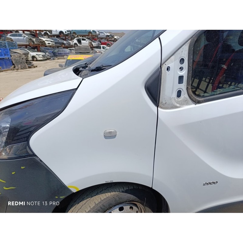 Recambio de aleta delantera izquierda para opel vivaro b kasten/combi kasten l1h1 2,9t referencia OEM IAM 93455812  