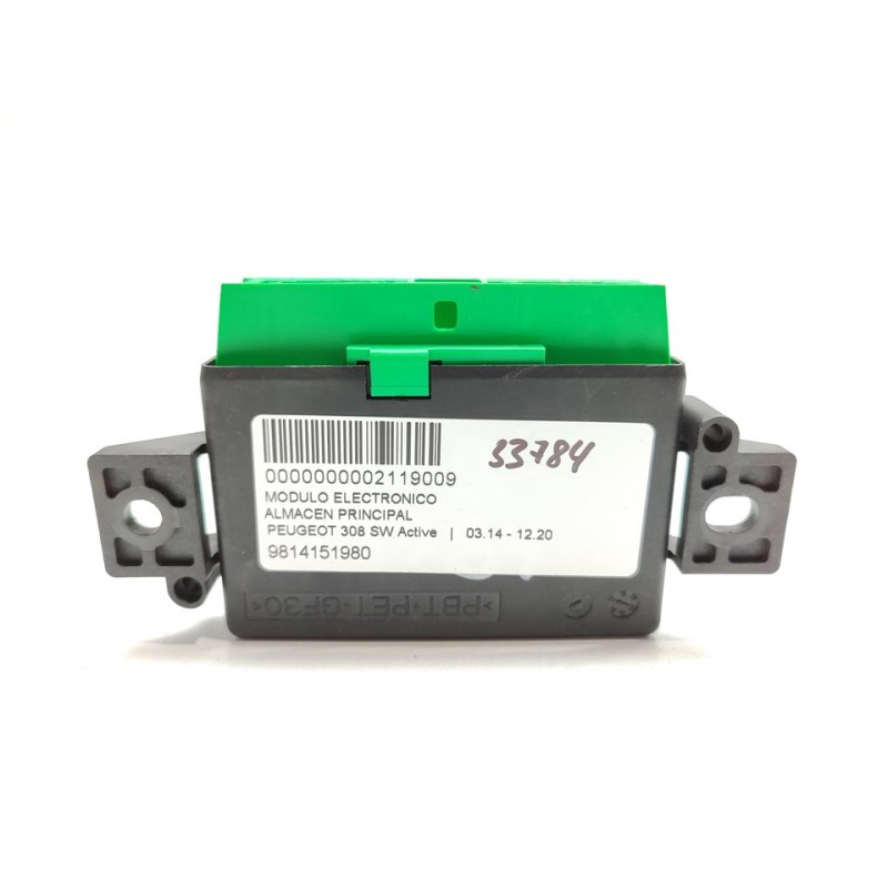 Recambio de modulo electronico para peugeot 308 sw active referencia OEM IAM 9814151980  