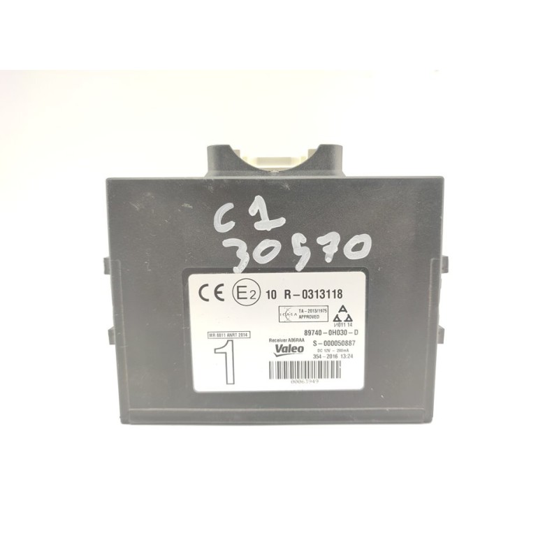 Recambio de modulo electronico para citroën c1 feel edition referencia OEM IAM 897400H030D  