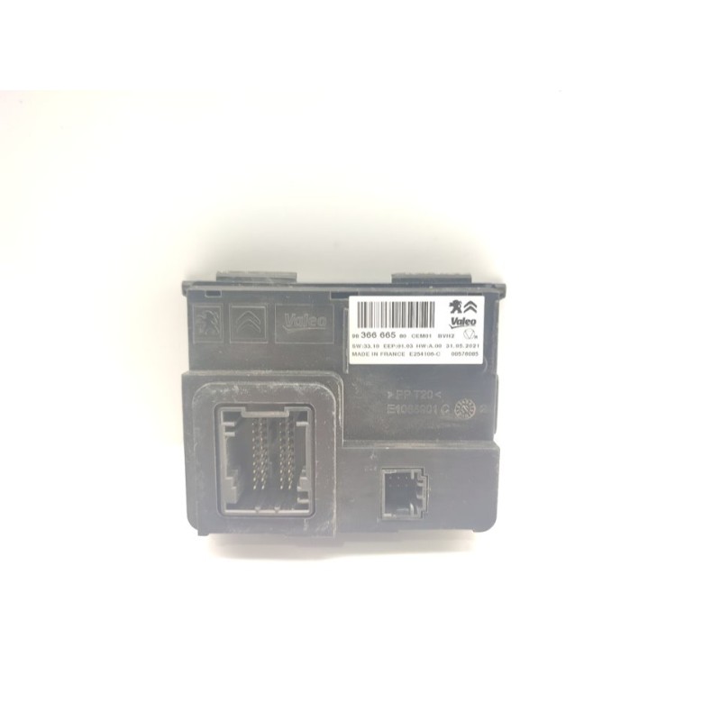 Recambio de modulo electronico para peugeot rifter active standard referencia OEM IAM 9836666580  