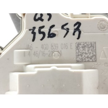 Recambio de cerradura puerta trasera derecha para audi q3 (8ug) attraction referencia OEM IAM 4G0839016E  
