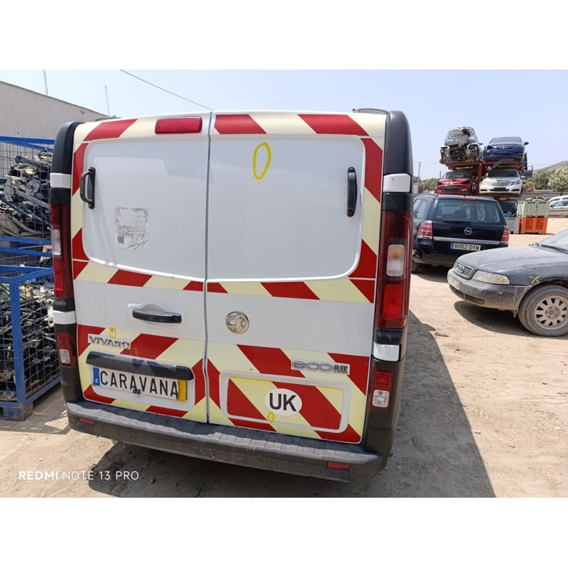 Recambio de puerta trasera derecha para opel vivaro b kasten/combi kasten l1h1 2,9t referencia OEM IAM 93455844  