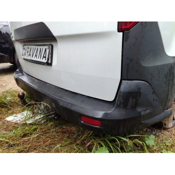 Recambio de paragolpes trasero para ford transit connect kombi ambiente referencia OEM IAM DT1117906AD5CND  