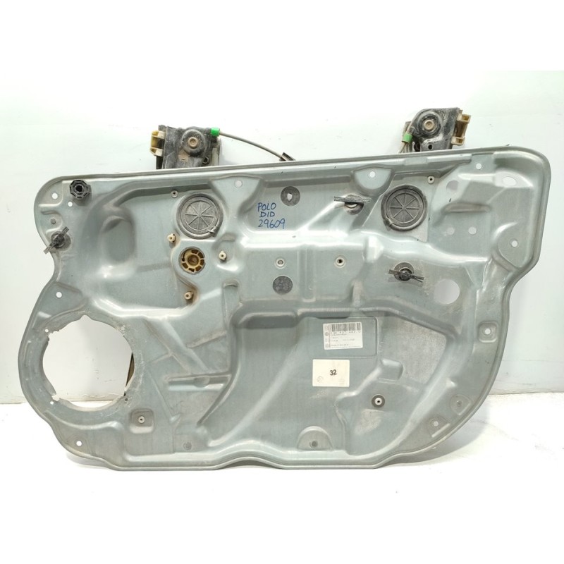 Recambio de elevalunas delantero derecho para volkswagen polo (9n1) conceptline referencia OEM IAM 6Q4837462G  