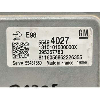 Recambio de centralita motor uce para opel astra k lim. 5türig dynamic referencia OEM IAM 395357783  