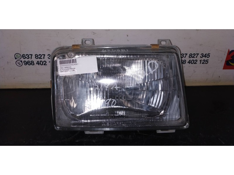 Recambio de faro derecho para seat ibiza referencia OEM IAM   