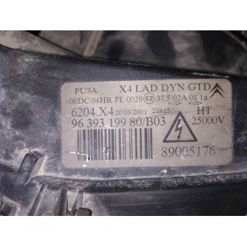 Recambio de faro izquierdo para citroën c5 berlina 2.2 hdi exclusive automático referencia OEM IAM 9639319980  