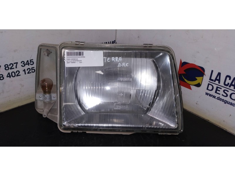 Recambio de faro derecho para seat terra referencia OEM IAM   