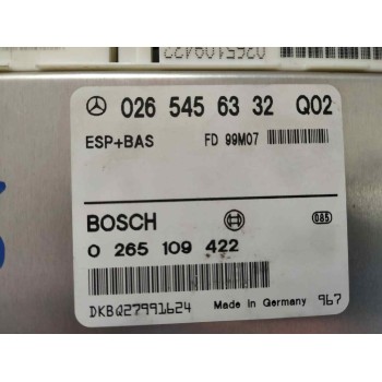 Recambio de centralita asr para mercedes-benz clase e (w210) berlina diesel 270 cdi (210.016) referencia OEM IAM 0265456332Q02  