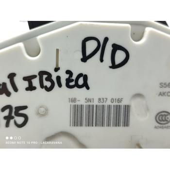 Recambio de cerradura puerta delantera derecha para seat ibiza (6p1) reference referencia OEM IAM 5N1837016F  