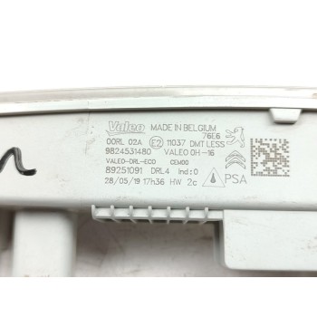 Recambio de piloto delantero derecho para peugeot traveller business long referencia OEM IAM 9824531480  