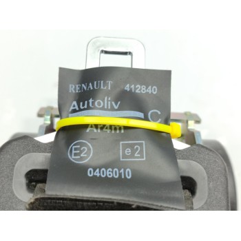 Recambio de cinturon seguridad trasero central para dacia dokker sl xplore referencia OEM IAM 412840  