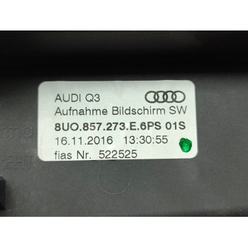 Recambio de pantalla multifuncion para audi q3 (8ug) attraction referencia OEM IAM 8U0919603A  