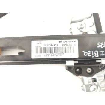 Recambio de elevalunas trasero derecho para seat ibiza (6p1) reference referencia OEM IAM 6J4839462C  